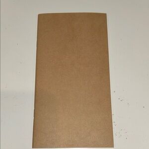 Traveler’s Notebook insert vertical weekly undated